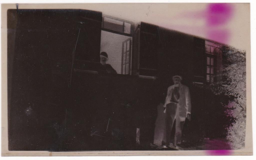 Antiek Negatief 1930 + Originele Kodak Envelop Frankrijk, Gebruikt, Verzenden, Foto, Voor 1940