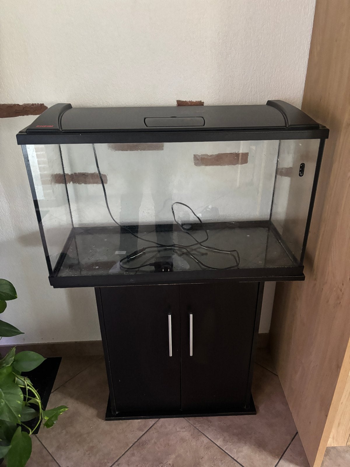 Leeg Aquarium met onderkast eheim, Ophalen, Gebruikt, Leeg aquarium, Eheim