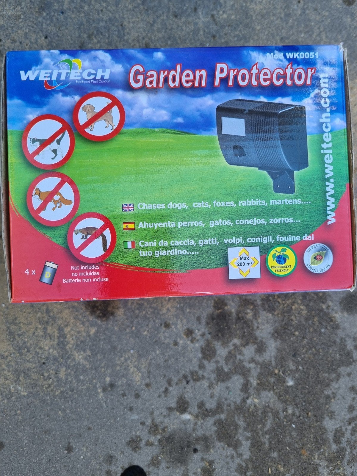 Weitech Garden Protector WK0051 - Tuinbescherming, Ophalen, Nieuw, Ongediertebestrijding