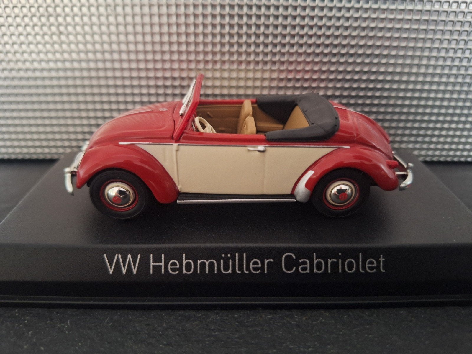 Volkswagen Hebmuller 1949 Schaal 1:43, Overige merken, Auto, Ophalen of Verzenden, Norev