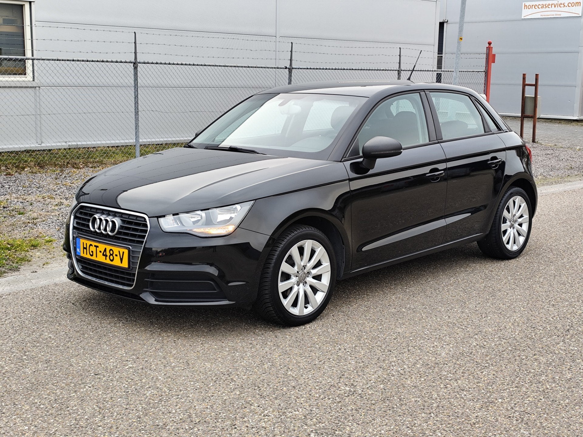 Audi A1 SPORTBACK 1.2 TFSI Ambition, Auto's, Audi, Voorwielaandrijving, Euro 5, Zwart, 4 cilinders