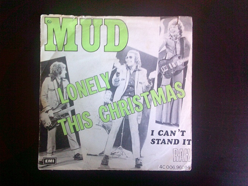 Mud - Lonely This Christmas / I Can't Stand It  ( 1974 ), Gebruikt, 7 inch, Ophalen of Verzenden, EP