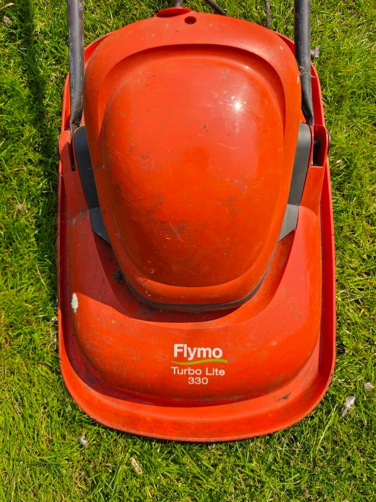 Flymo Turbo Lite 330 Zweefmaaier, Ophalen, Gebruikt, Elektrische grasmaaier, Flymo
