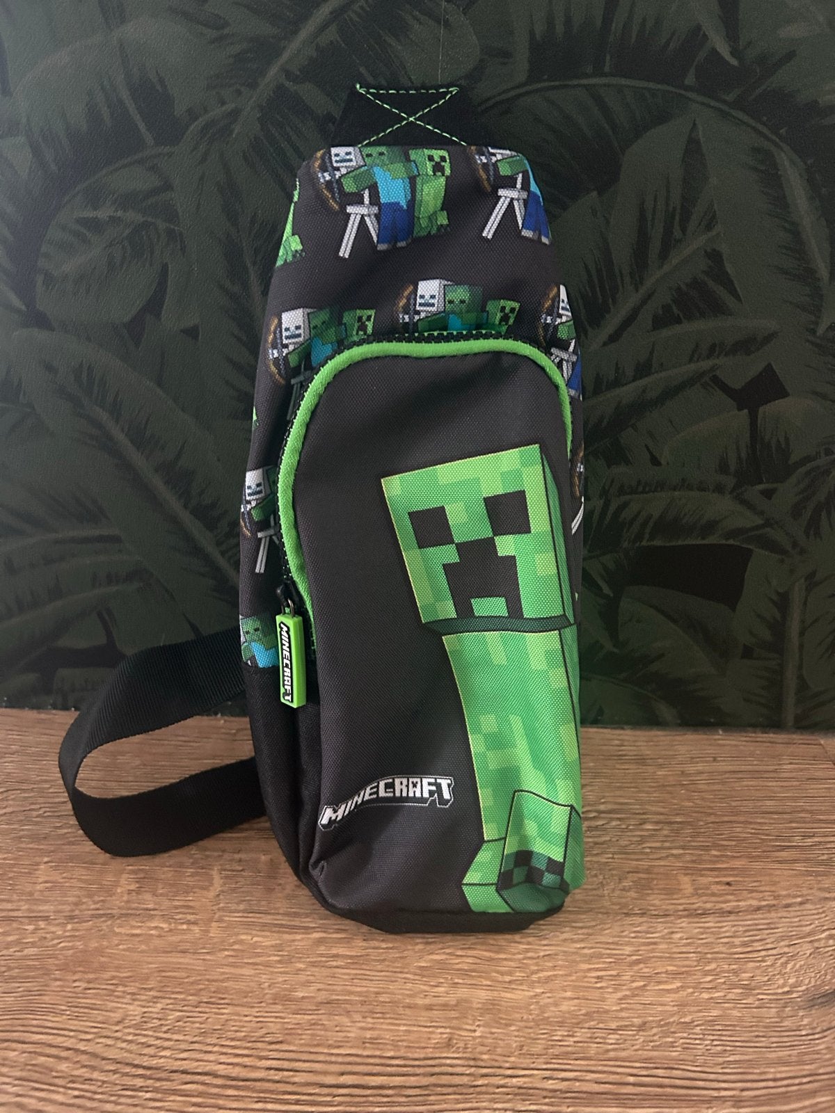 Minecraft Creeper Schoudertasje - Zo goed als nieuw, Ophalen of Verzenden, Zo goed als nieuw