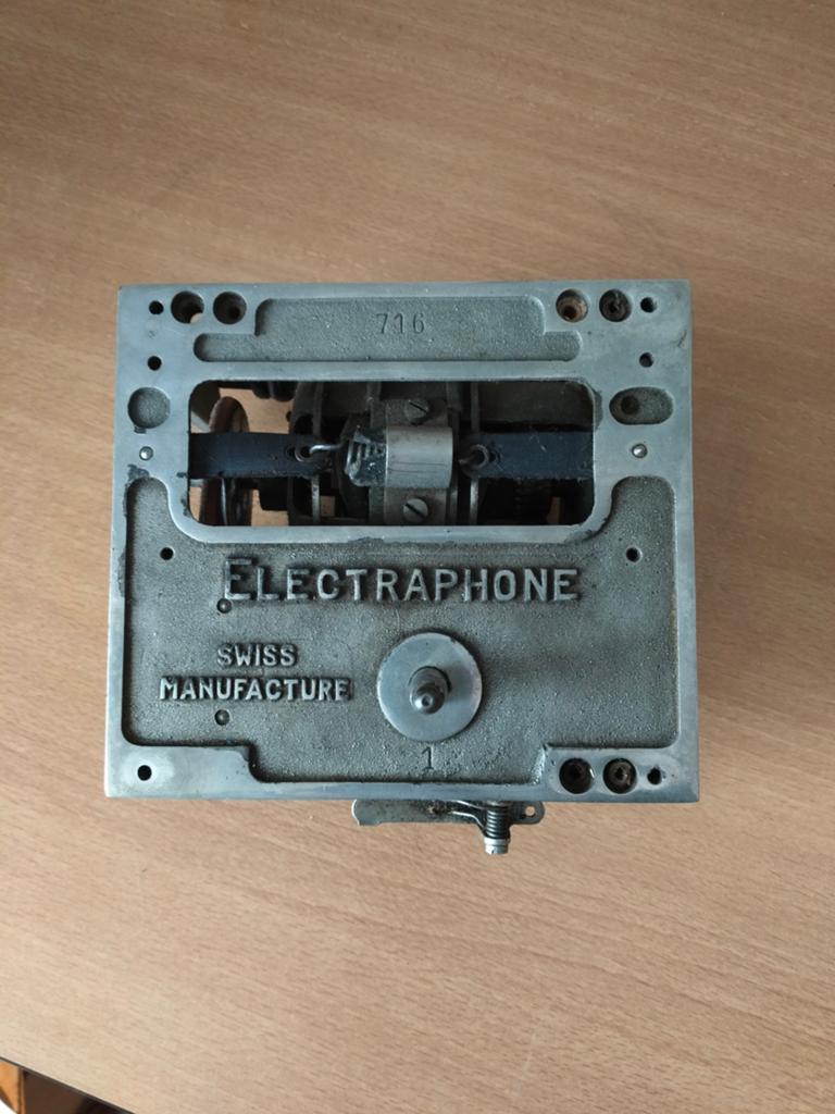 Electraphone Brevet 102792 Grammofoon Motor Zwitsers, Ophalen of Verzenden