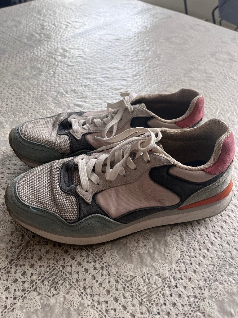 Hoff sneakers pastel kleuren oranje maat 40, Hoff, Overige kleuren, Ophalen of Verzenden, Sneakers of Gympen