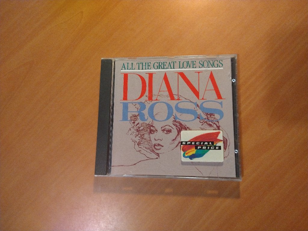 CD Diana Ross. All the great Love Songs., Ophalen of Verzenden, Zo goed als nieuw