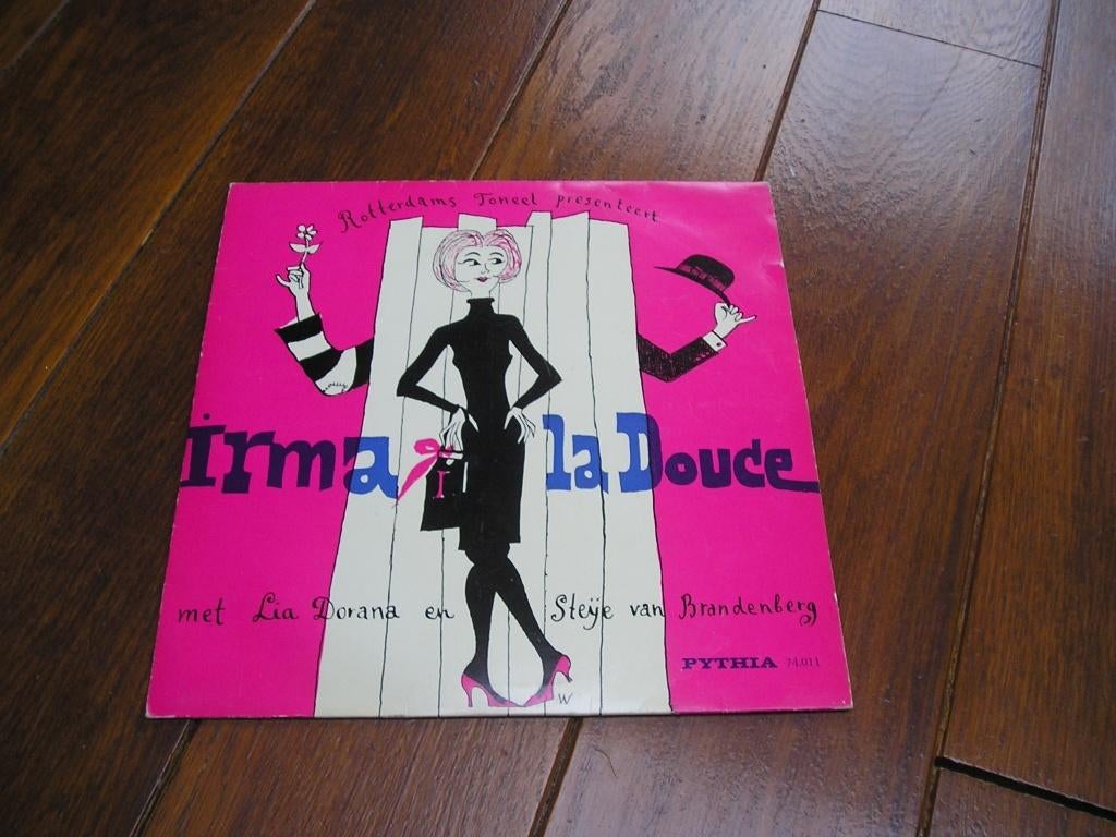 Sixties musical irma la douce lia dorana 10 inch, Ophalen of Verzenden, 1960 - 1969, Zo goed als nieuw, 10 inch