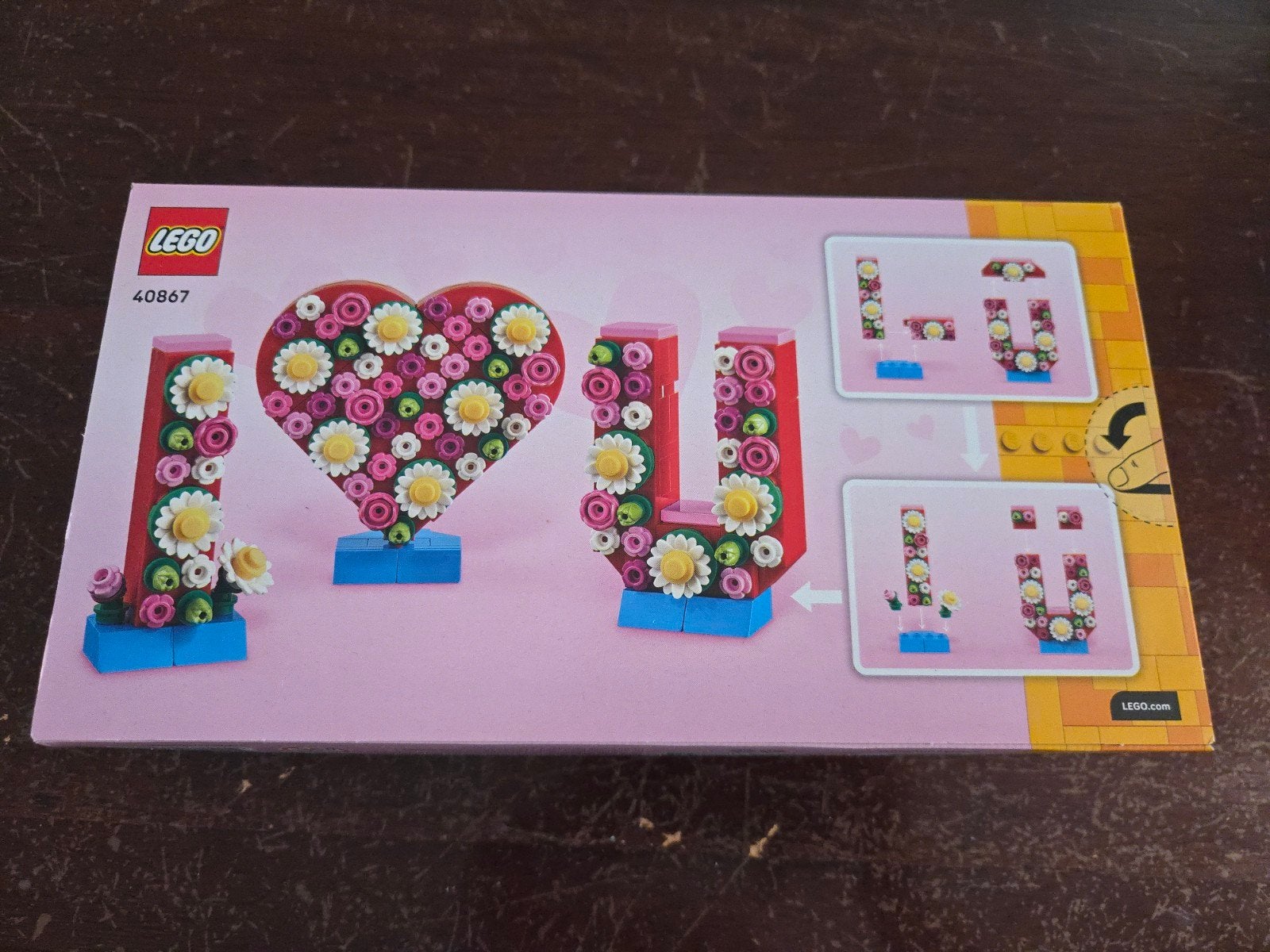 LEGO Love Letters 40867 ongeopend, Overige thema's, Lego, Nieuw, Ophalen of Verzenden