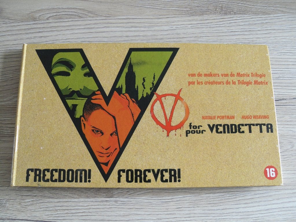 DVD V for Vendetta (2-disc collectors edition), Vanaf 16 jaar, Bonusmateriaal, Actie, Ophalen of Verzenden