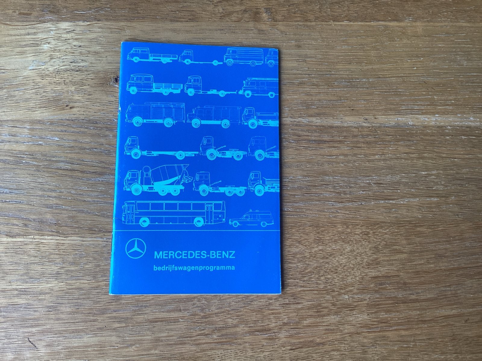 Mercedes-Benz Bedrijfswagenprogramma Brochure, Ophalen of Verzenden, Gelezen, Mercedes