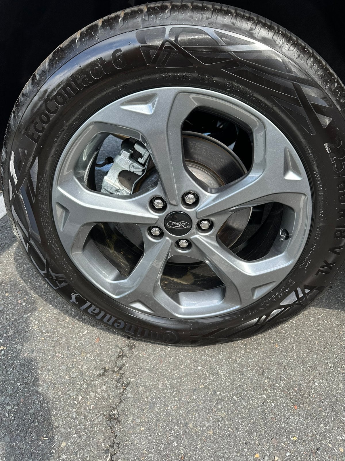 Nieuwe Ford Kuga velgen met nieuwe banden en TPMS sensoren, Ophalen, 18 inch, Banden en Velgen, Nieuw