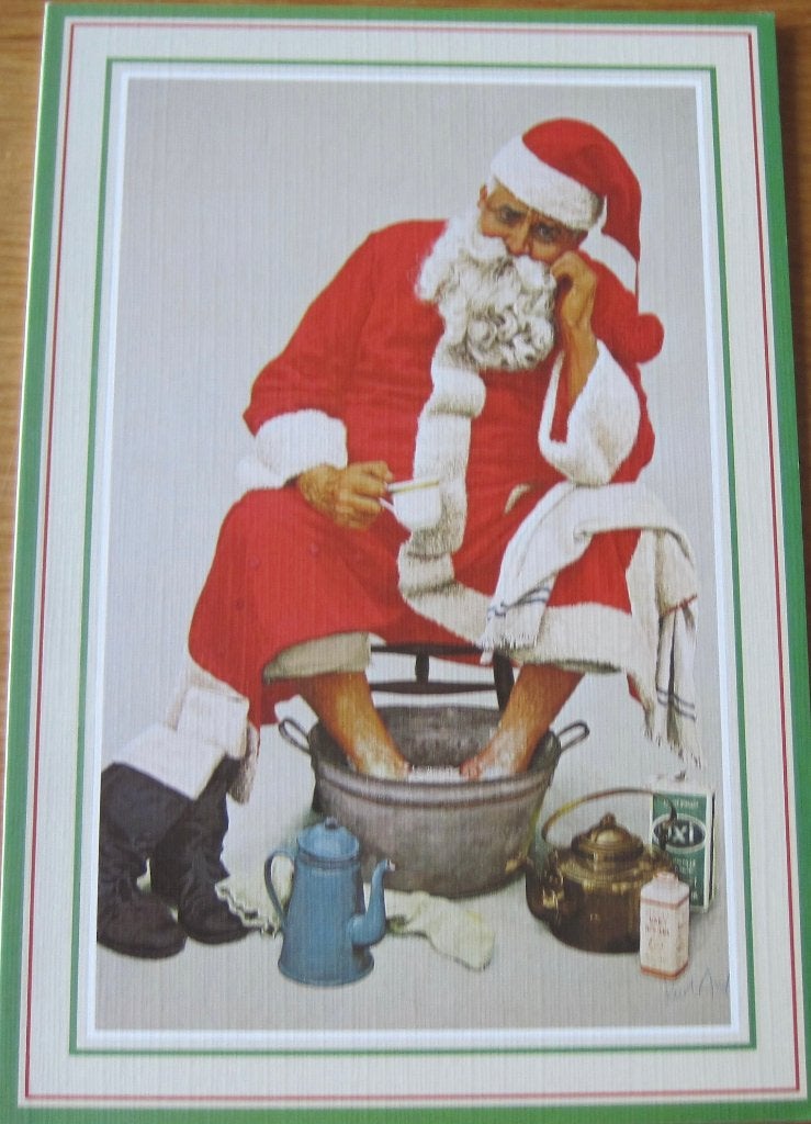 Kerstman rust uit - illustratie van Kurt Ard - nieuw, Verzenden, 1980 tot heden, Ongelopen, Overige thema's