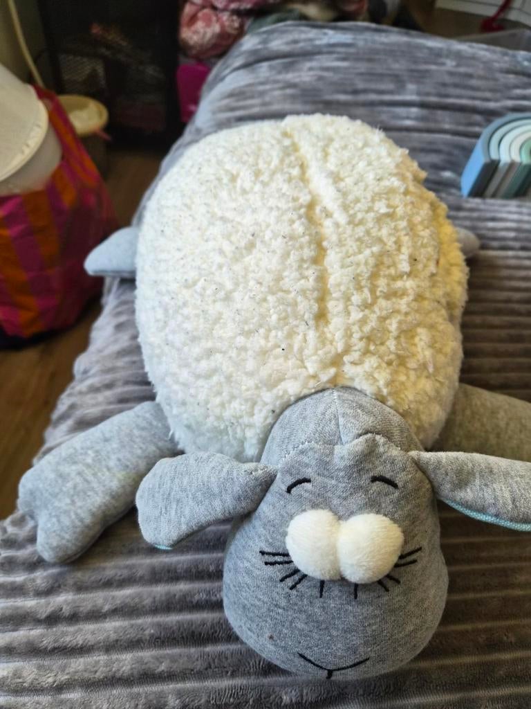 Beeztees Hartslag Schaap - Knuffel met hartslagfunctie, Ophalen, Gebruikt