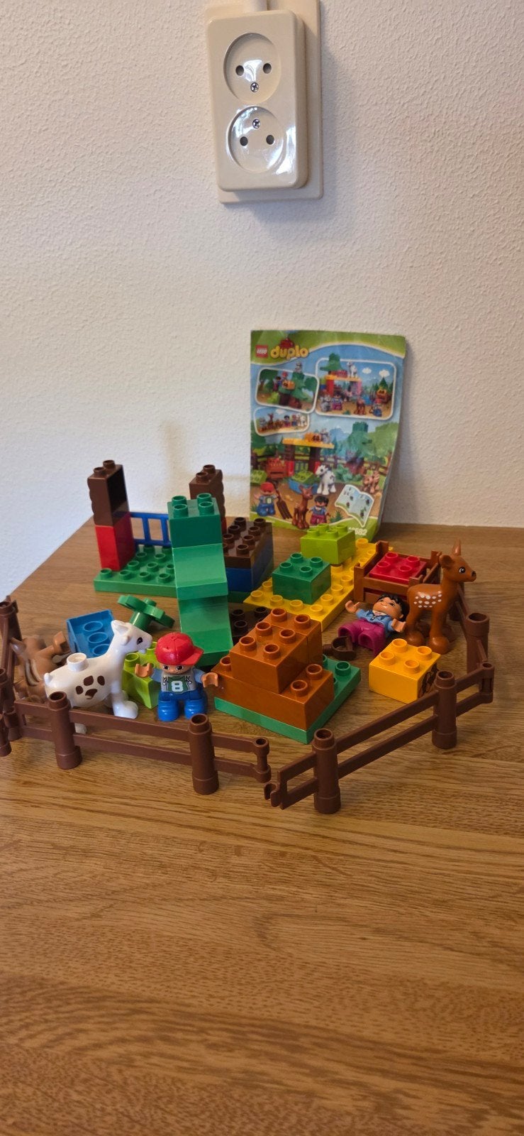 Lego Duplo bosdieren, Ophalen of Verzenden, Zo goed als nieuw