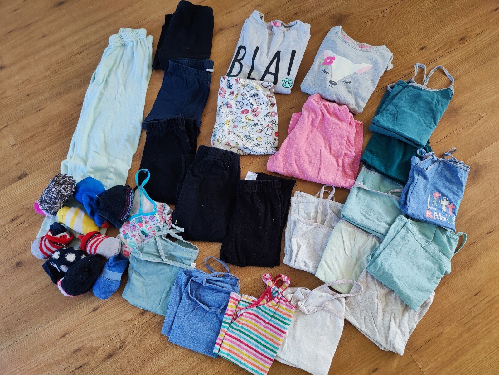 Peuter/kleuter kleding, Ophalen