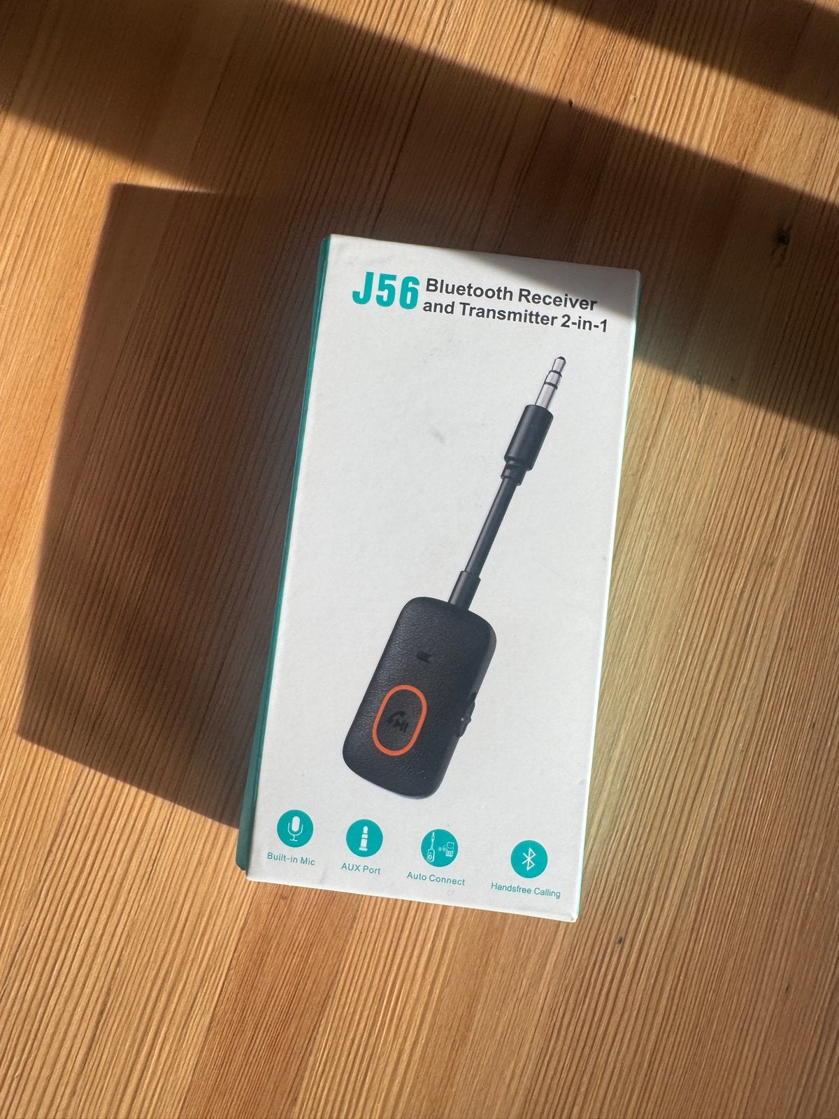 J56 Bluetooth Ontvanger en Zender 2-in-1, Ophalen of Verzenden, Nieuw, Minder dan 2 meter, Overige kabels
