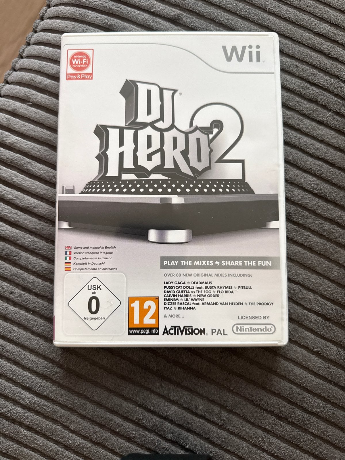 DJ Hero 2 voor Nintendo Wii - Muziekgame, Muziek, Gebruikt, 2 spelers, Eén computer