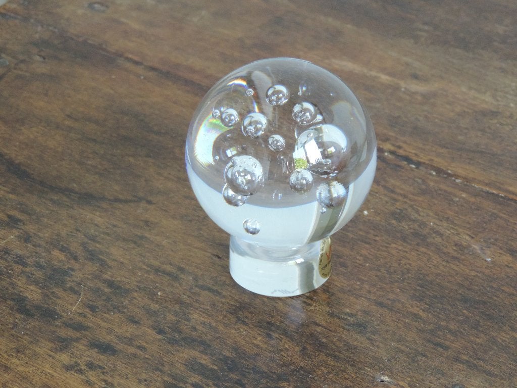 Leerdam glas object "paddenstoel", Antiek en Kunst, Antiek | Glas en Kristal, Ophalen of Verzenden