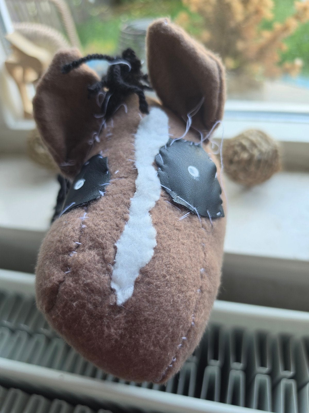 Hobby horse stokpaard zelf gemaakt., Ophalen of Verzenden, Zo goed als nieuw