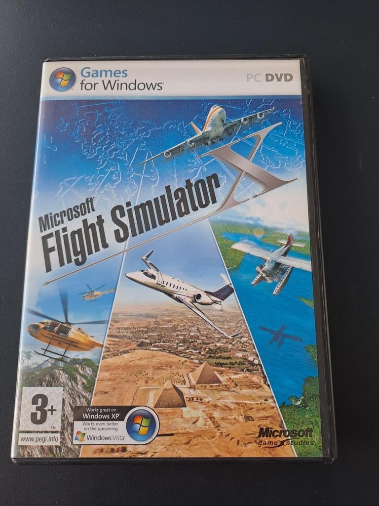 Microsoft flight simulator x, Spelcomputers en Games, Gebruikt, 1 speler, Ophalen of Verzenden, Vanaf 3 jaar