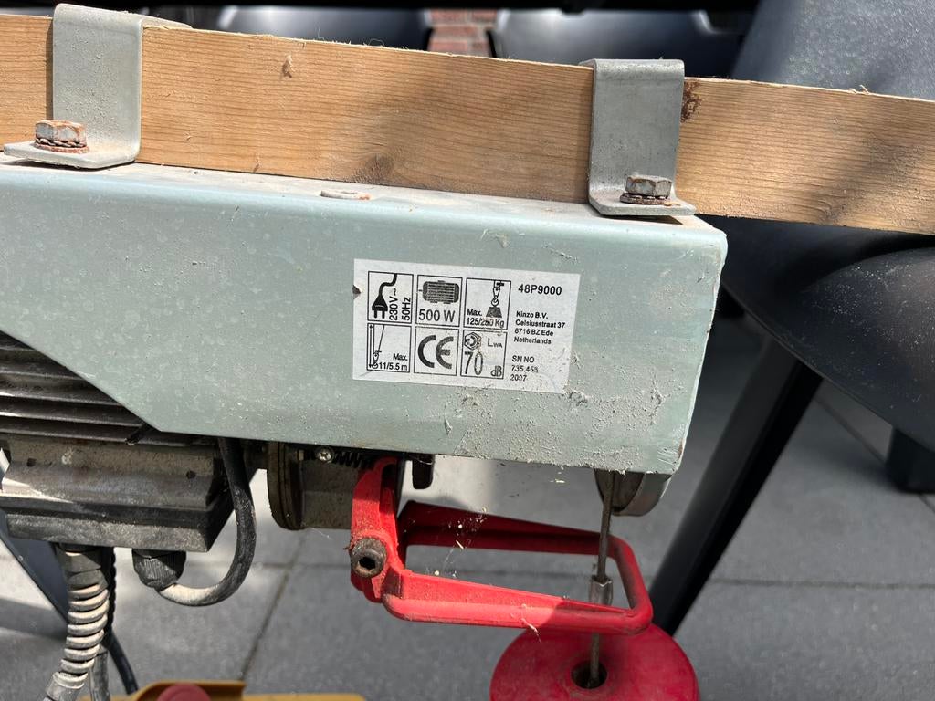 Catrol elektrisch kinzo, Doe-het-zelf en Verbouw, Ophalen of Verzenden, Gebruikt