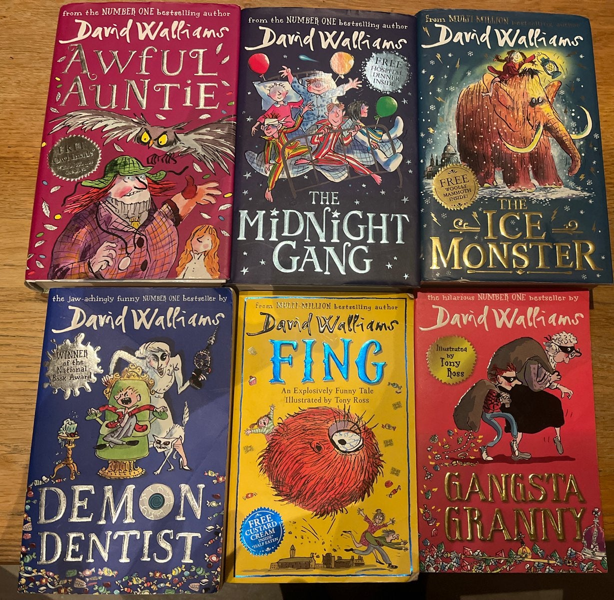 David Walliams Boeken books english version, Boeken, Ophalen of Verzenden, Gelezen, Fictie