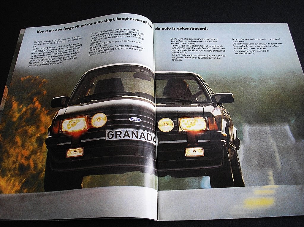 Ford Granada, augustus 1982, Ophalen of Verzenden, Zo goed als nieuw, Ford