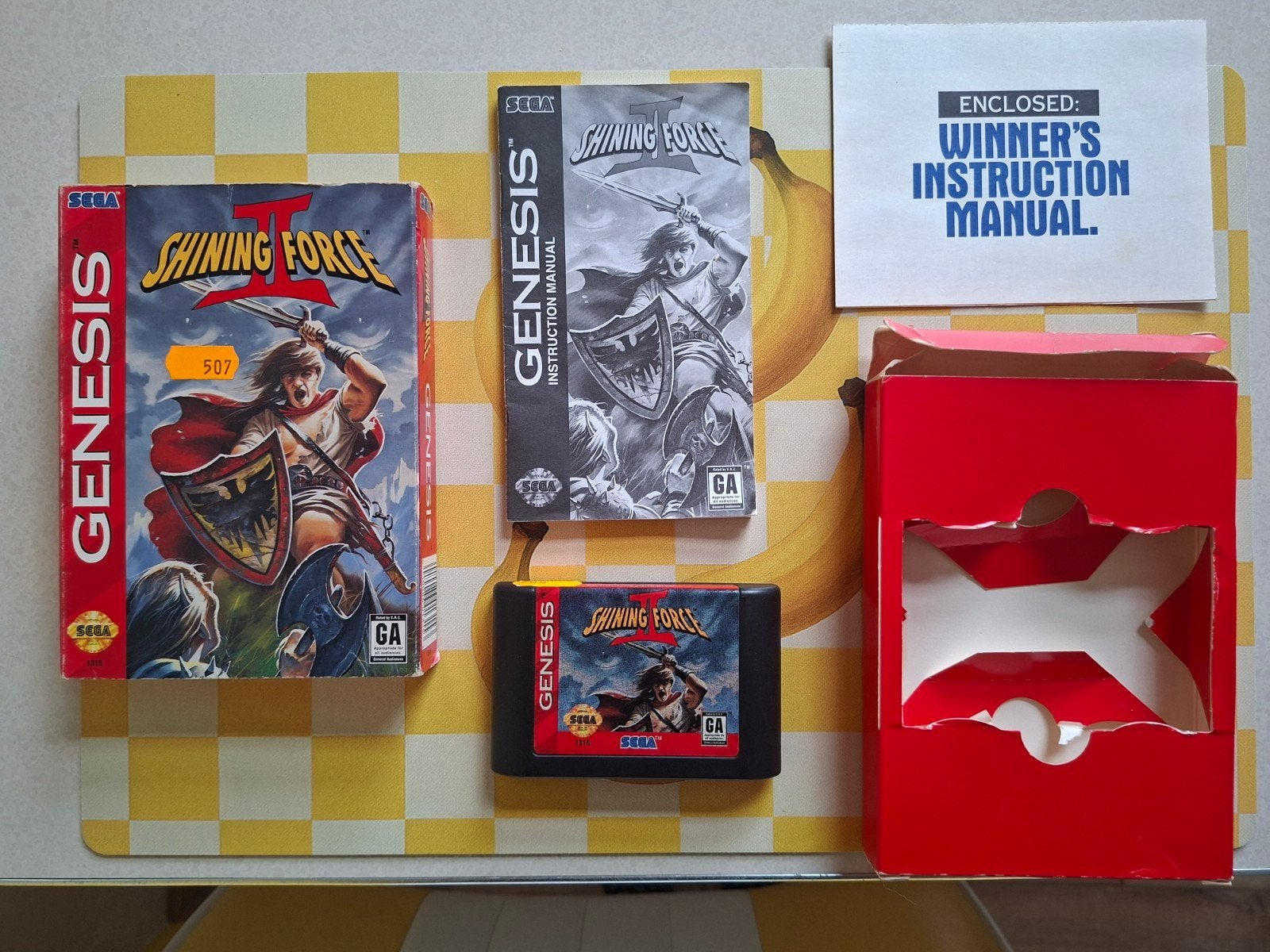Shining Force 2/II - Sega Genesis (Compleet in doos), 1 speler, Ophalen of Verzenden, Zo goed als nieuw, Role Playing Game (Rpg)