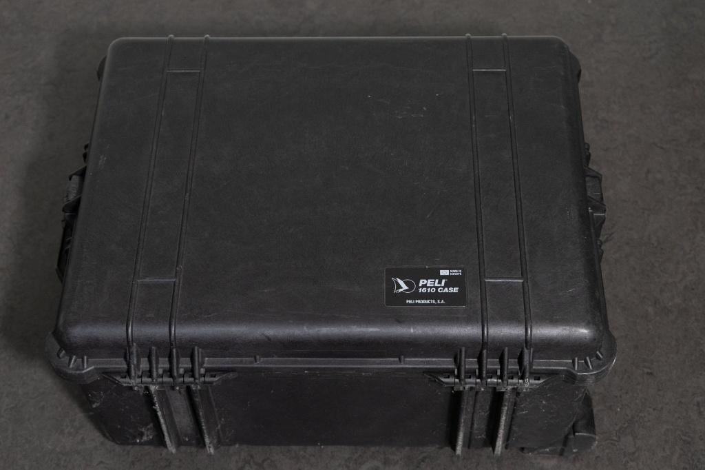 Peli Case 1610 - Waterdichte koffer met wielen - Foto Video, Ophalen, Gebruikt