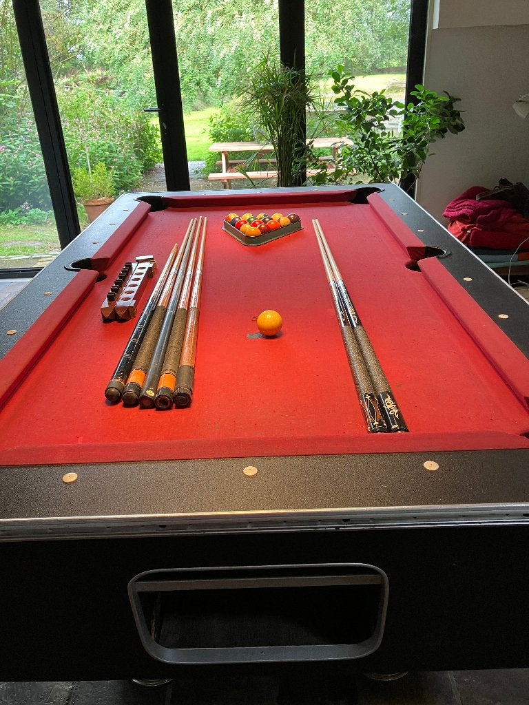 Poolbiljart, Ophalen, Gebruikt