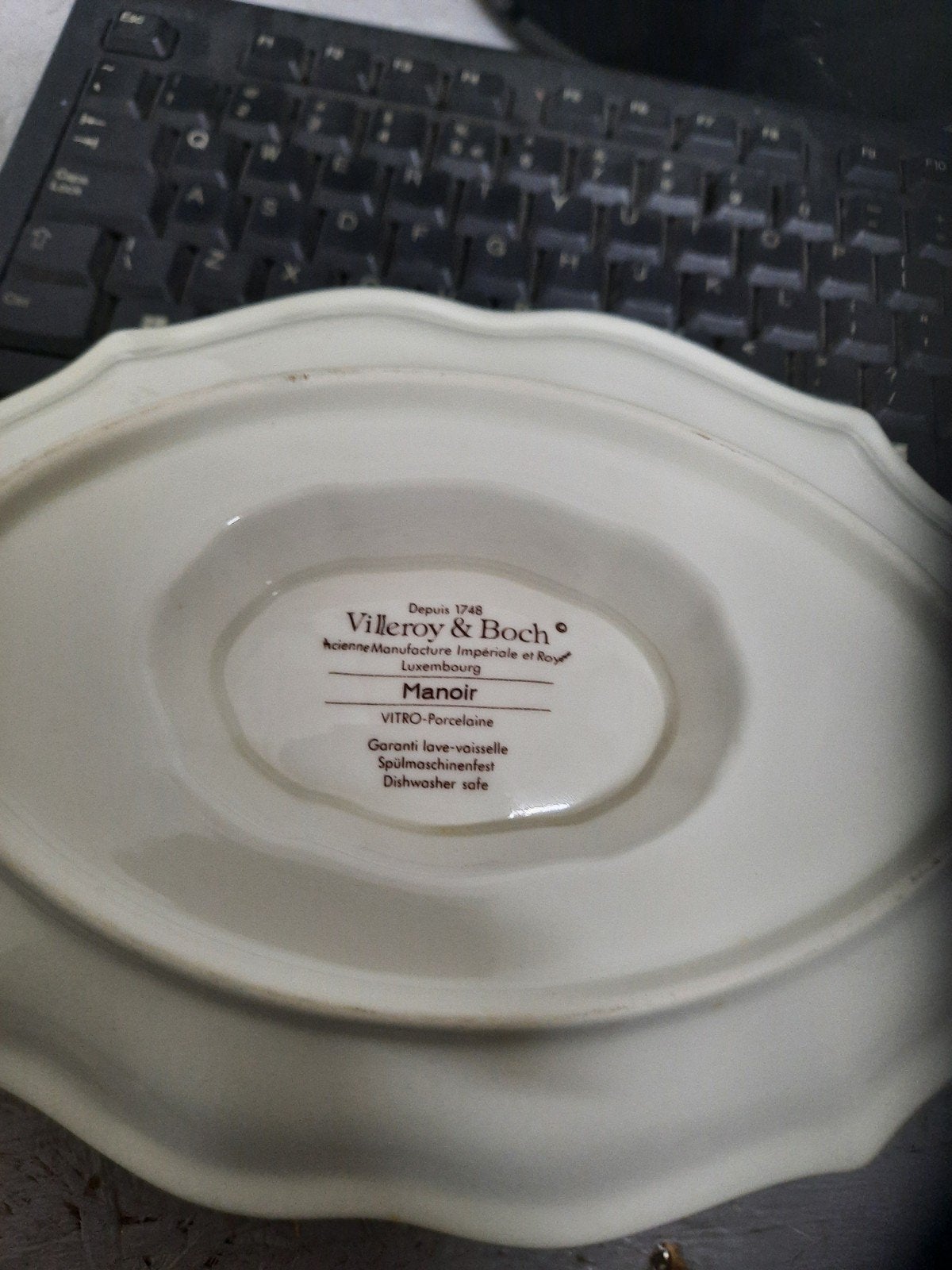 Villeroy & Boch Manoir Sauskom/Juskom, Villeroy & Boch, Villeroy & Boch, Ophalen of Verzenden, Kom(men)