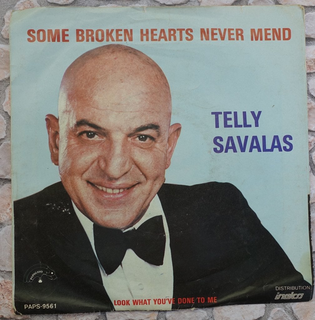 telly savalas - some broken hearts never mend, Cd's en Dvd's, Overige genres, 7 inch, Zo goed als nieuw, Single