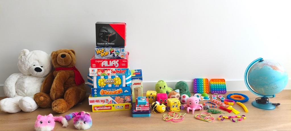 Grote collectie speelgoed, Kinderen en Baby's, Speelgoed | Knuffels en Pluche, Overige typen, Ophalen of Verzenden
