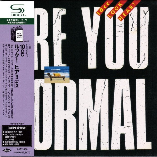 10cc - Look Hear? - SHM-CD - Japan 2 Bonus Tracks, Rock, Speciale editie, Ophalen of Verzenden, Zo goed als nieuw
