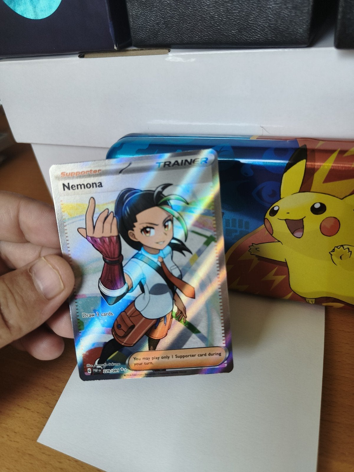Nemona Full Art Trainer Kaart Pokémon TCG, Hobby en Vrije tijd, Verzamelkaartspellen | Pokémon, Ophalen of Verzenden
