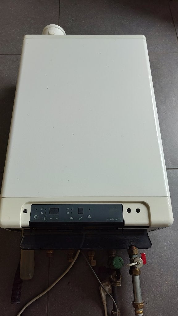 HR Ketel Intergas HRE 28/24 (combi), Ophalen, 30 tot 80 cm, Gebruikt, Hoog rendement (Hr)