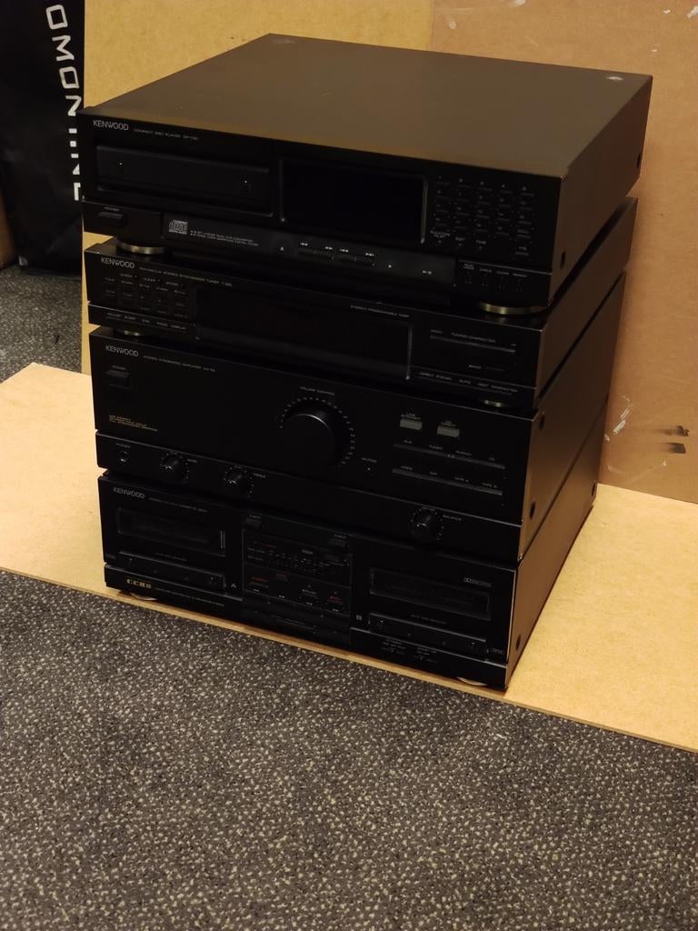Kenwood stereo set, Ophalen of Verzenden, Zo goed als nieuw, Cassettedeck, Overige merken