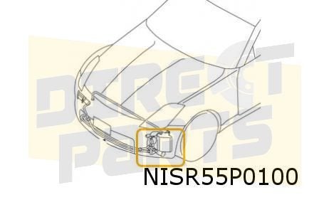 Nissan 350Z Coupe / 350Z Roadster (Z33) koplampsproeiervloei, -, Verzenden, -, Nieuw