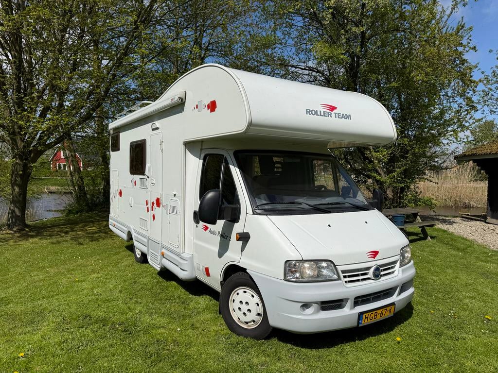 Fiat ducato Roller Auto-Roller Camper -, Caravans en Kamperen, Campers, Overige merken, Standaard zit, Alkoof, Ringverwarming
