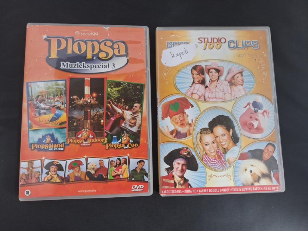 Plopsa Muziekspecial 3 - DVD + gratis DVD, Alle leeftijden, Overige genres, Ophalen of Verzenden, Zo goed als nieuw