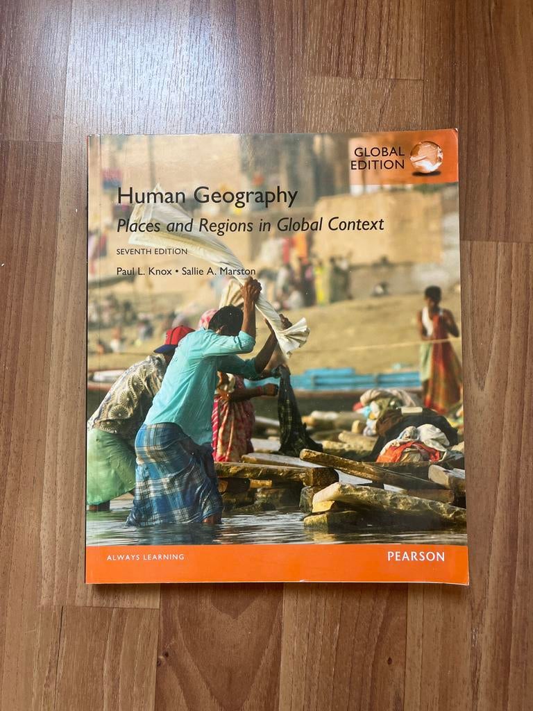 Human Geography: Places and Regions in Global Context, Antiek en Kunst, Ophalen of Verzenden