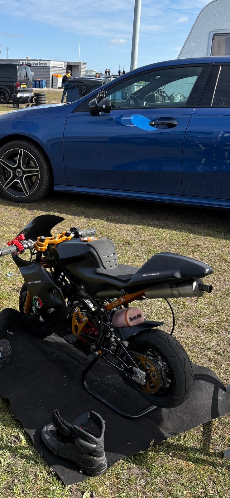 Phantom mini bike, Ophalen