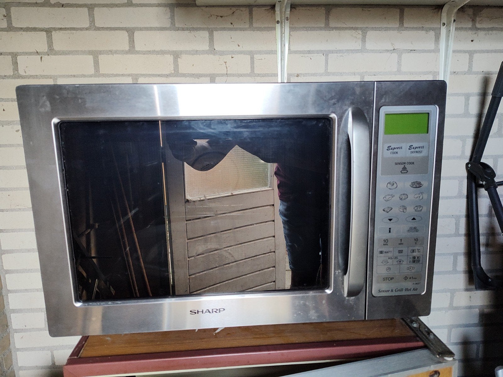 Sharp R-995ST Combimagnetron - Sensor & Grill & Hete Lucht, Ophalen