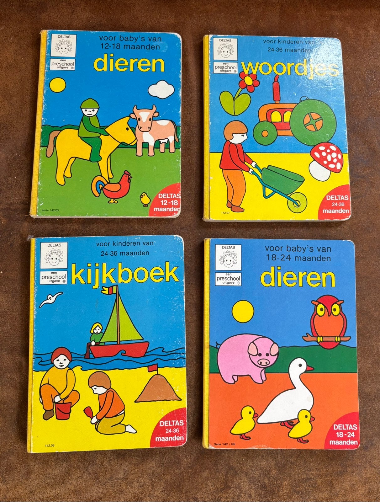 Babyboekjes Deltas vintage, Boeken, Ophalen of Verzenden, Gelezen, 1 tot 2 jaar