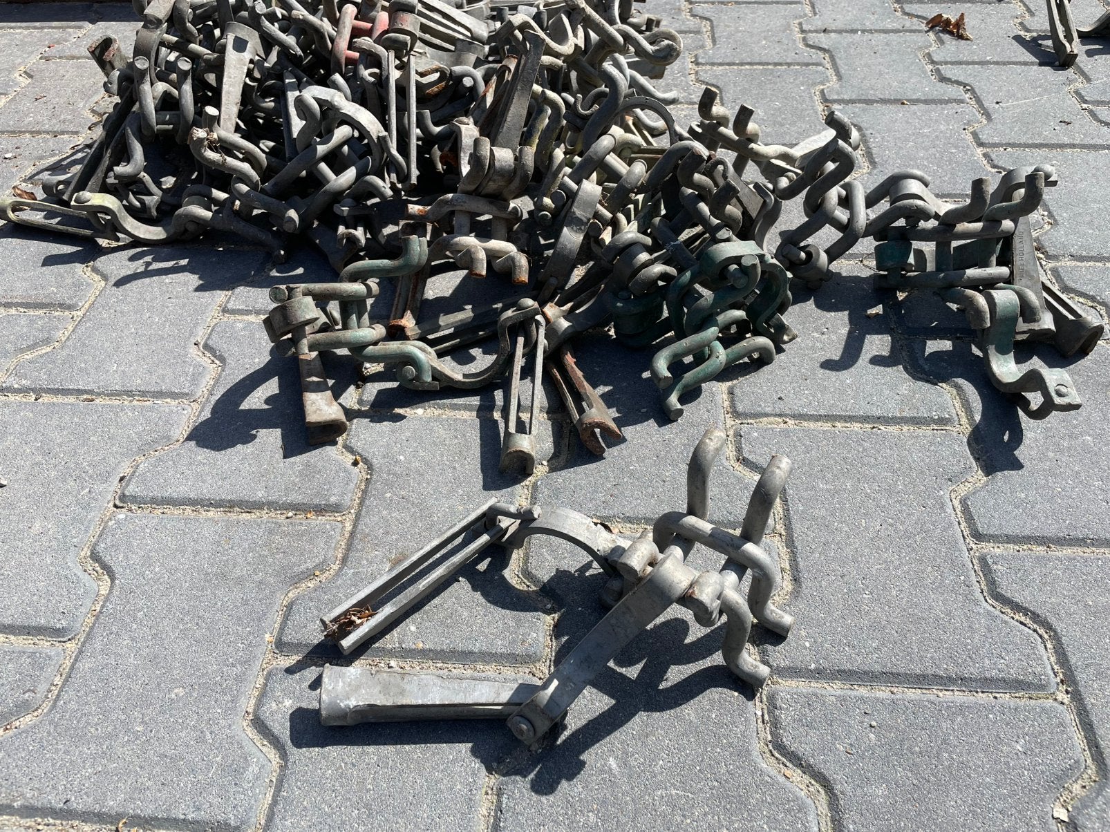 Diverse steigermateriaal steigerklemmen lasbussen, Doe-het-zelf en Verbouw, Ophalen, Gebruikt, Overige typen, Nvt