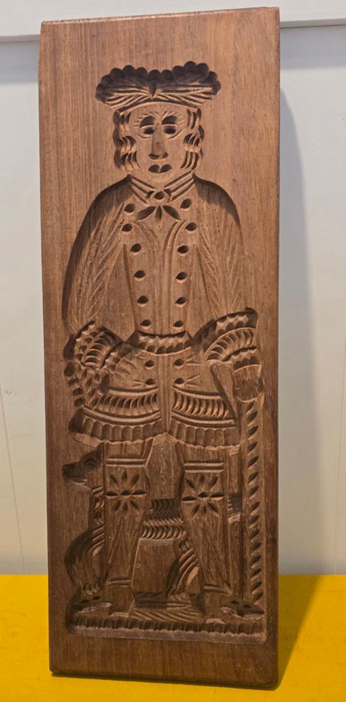 Vintage houten speculaasplank, Ophalen of Verzenden