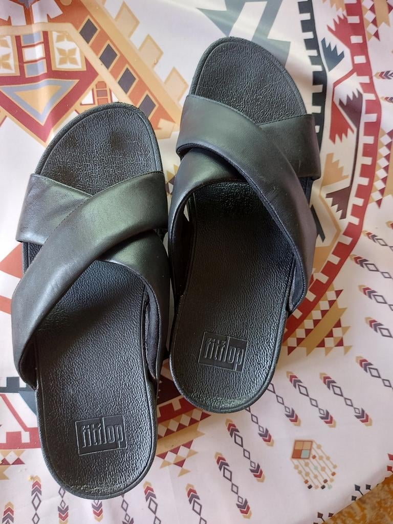 FitFlop Slippers Zwart Maat 42, Slippers, Zwart, FitFlop, Ophalen of Verzenden