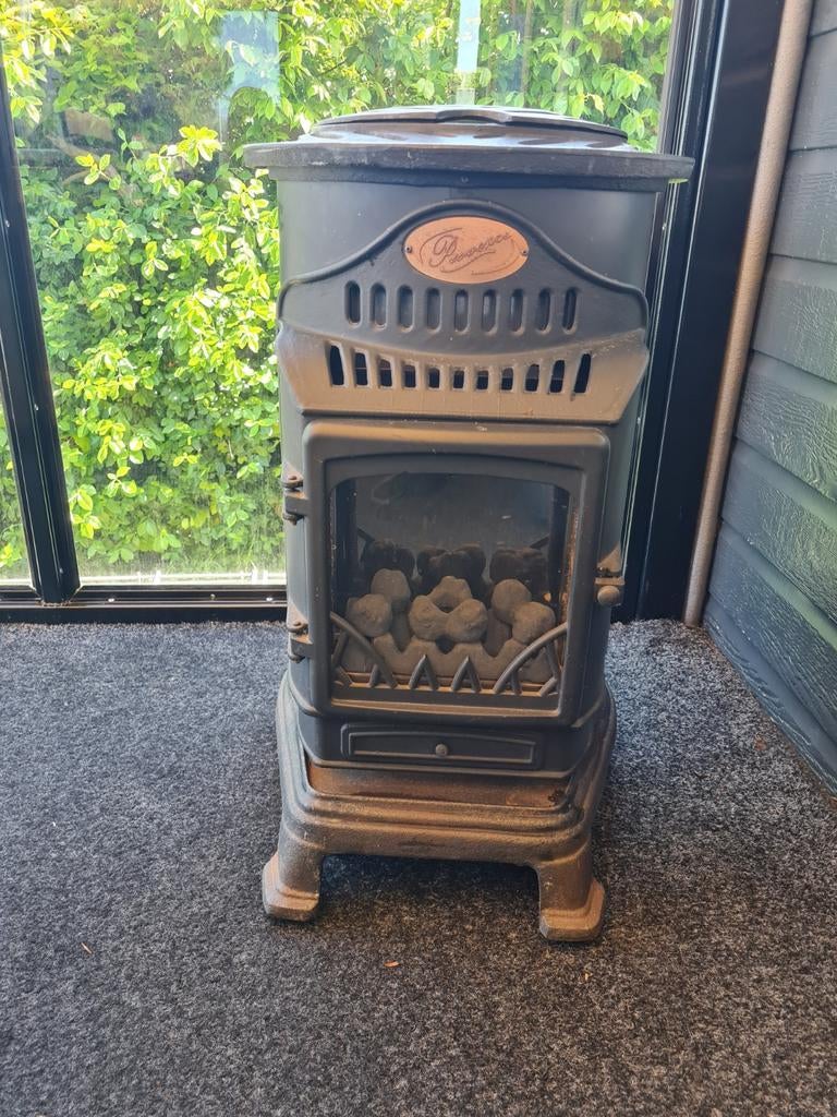 Gaskachel / heater, Ophalen