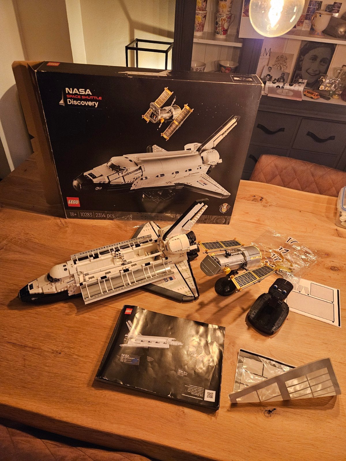 LEGO 10283 NASA Space Shuttle Discovery, Kinderen en Baby's, Ophalen, Gebruikt, Lego